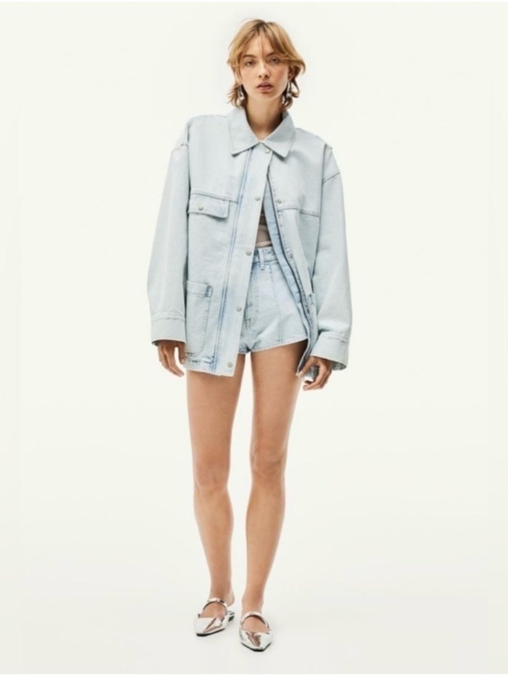 H&M Oversized Denim Jacket